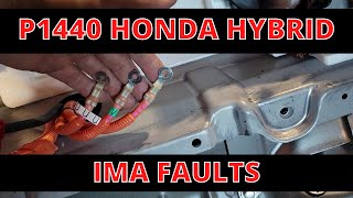 HONDA CIVIC HYBRID P1440 DIAG AND REPAIR