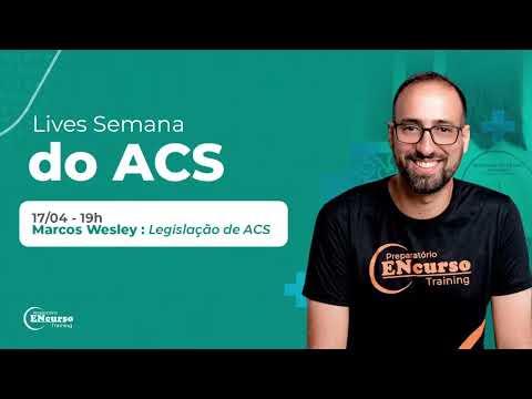 Aula Legislação de ACS   Lei 11350/2006  Prof Marcos Wesley