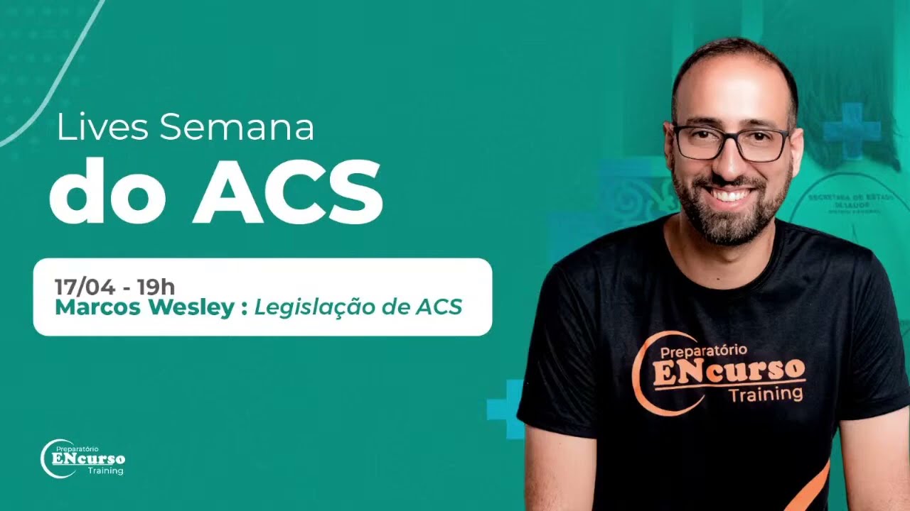 Aula Legislação de ACS   Lei 11350/2006  Prof Marcos Wesley