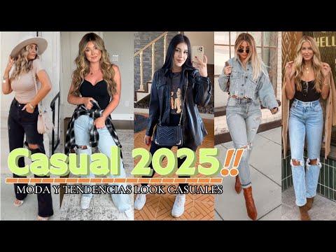 !!MODA 2025 OUTFIS ESTILOS CASUAL MUJER ROPA EN TENDENCIAS