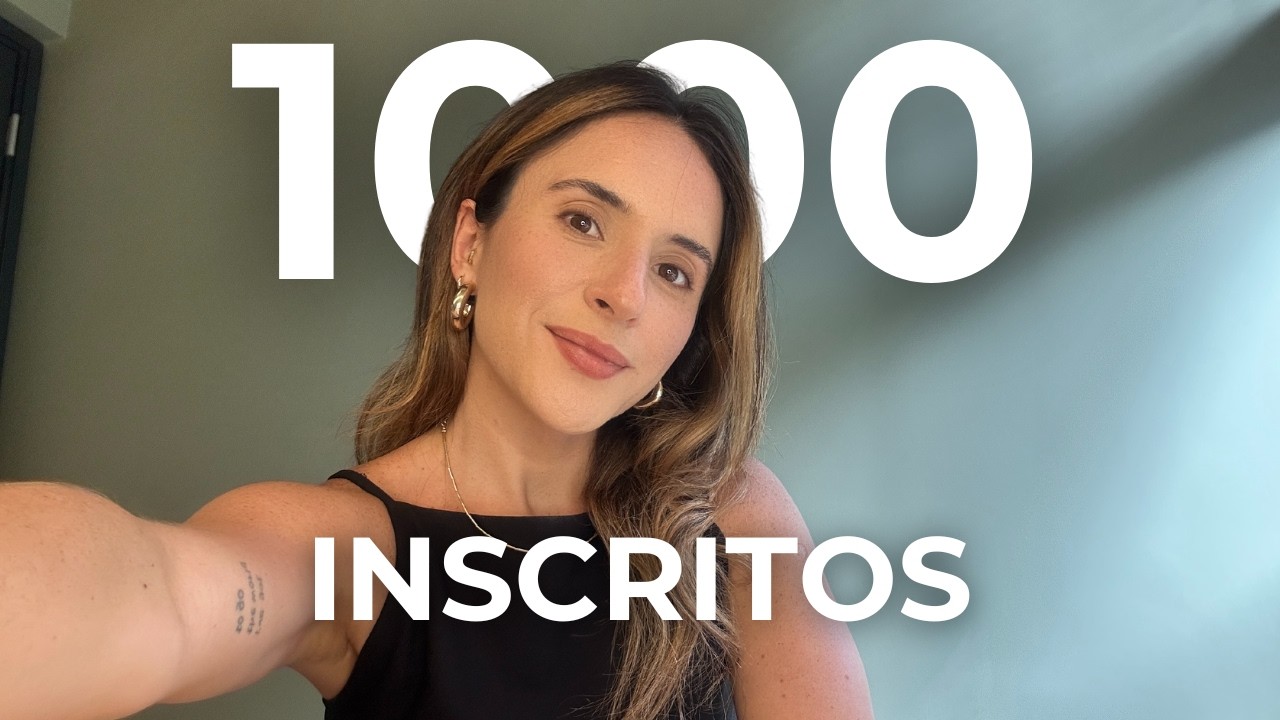 Confie no processo, não desista! (chegamos a 1000 inscritos em 30 dias)