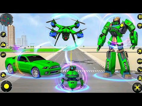Drone Robot Car Battle Game 2024 - Android Gameplay#46