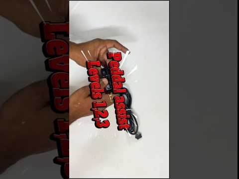 Light, Horn & 3-Speed Mode Switch for Electric Cycles product demo video