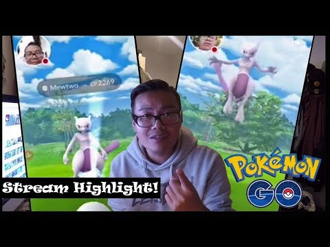 Ich fange das SCHLECHTESTE Mewtu - Stream Highlight! Pokemon Go! Video