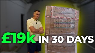 Amazon FBA Wholesale 30 Day Results