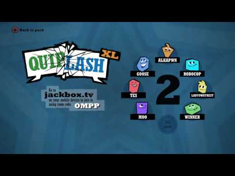 The Jackbox Party Pack 2 - Quiplash Gameplay (Oct 2016)