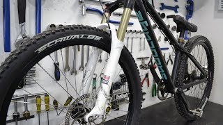 Воздушная вилка ROCK SHOX Sektor Что внутри?