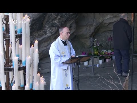 Chapelet du 28 mars 2023 à Lourdes
