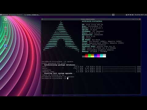 ArcoLinux : 3053 Installing Carli 11 - keeping it an Arch Linux system - cherry-pick code from Arco