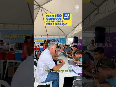 Mais de 160 serviços reunidos em um só lugar! 🤝 #GovernoSergipe #Sergipeéaqui #BrasilnaRua #Sergipe