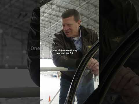 Inside the A-7 Corsair II Cockpit #aviation #pilot #a7 #history #cockpit