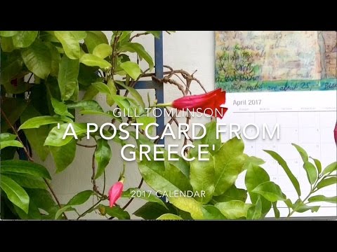 A Postcard from Greece II - 2017 Calendar