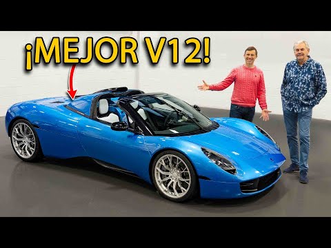 ¡Nuevo superdeportivo V12 con línea roja en 11,100 rpm!