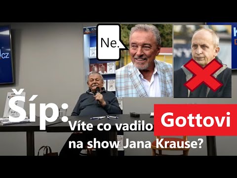 Karel Šíp o Janu Krausovi a jeho show: Určitě mě tam neuvidíte! Stěžoval si i Karel Gott (RIP †2019)