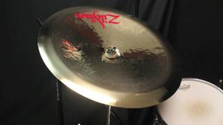 Video thumbnail for Zildjian 20" FX Oriental China "Trash" by The Drum Shop - Portland, Maine