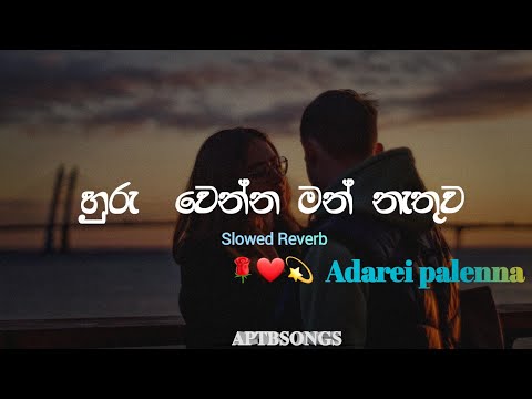 හුරු වෙන්න මන් නැතුව / Adarei palenna /ආදරෙයි පැලෙන්න ( Slowed and Reverb ) samith k senarath