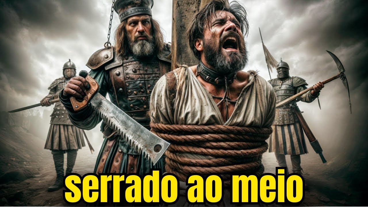 O profeta que vivia NU E DESCALÇO: A Vida e MORTE TERRÍVEL de Isaías (História Bíblica Explicada)