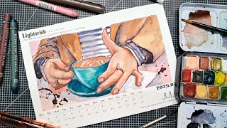 Questionable Choices Were Made Throughout (July Calendar / WWM "Espresso" Project)