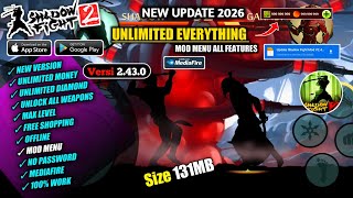 Shadow Fight 2 Mod Menu Apk 2.43.0 Latest Version 2026 - Unlimited Money & Unlock All Weapons