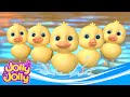 Five Little Ducks Jolly Jolly Nursery Rhymes Kids Songs