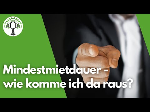Mindestmietdauer in der Schweiz - Kann ich meine Wohnung trotzdem künden?