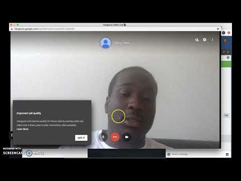 How to use video call on Google Hangouts