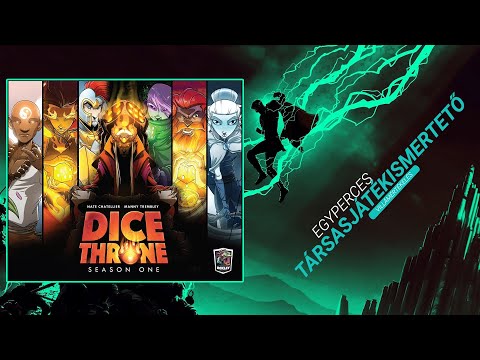 #319. Dice Throne | Egyperces társasjátékismertető - Game-Obscura