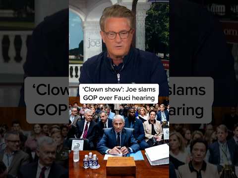 ‘Clown show’: Joe slams GOP over Fauci hearing