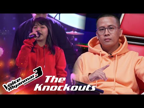 Thin Yu: " Dance " | The Knockouts, Week 12 - The Voice Myanmar Season 3, 2020