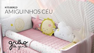 KITS BERÇO AMIGUINHOS CÉU | GRÃO DE GENTE
