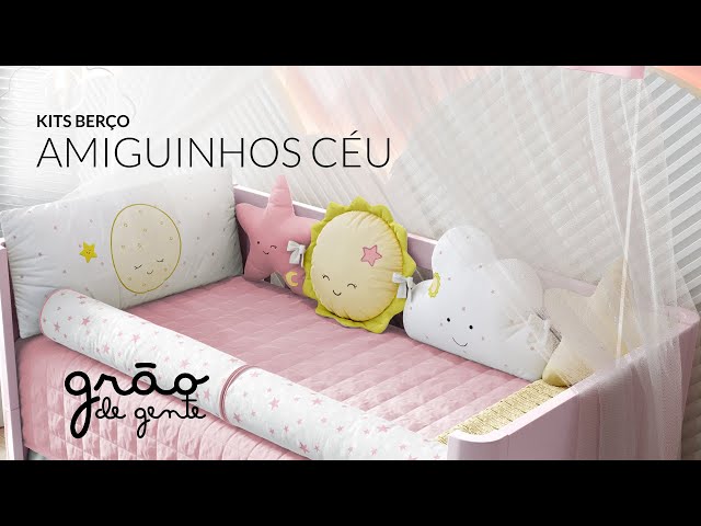 KITS BERÇO AMIGUINHOS CÉU | GRÃO DE GENTE