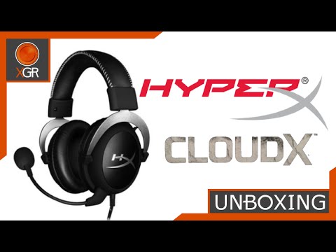 Unboxing HyperX CloudX Pro Gaming Headset for Xbox One & Windows
