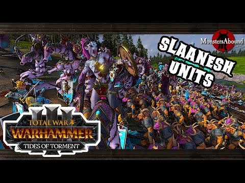 Tides of Torment Early Access - Slaanesh Units and Battle in Total War: Warhammer 3
