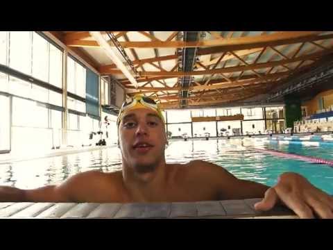 Chad Le Clos (Olympic 200m Butterfly Champion) - Backstage Photoshoot