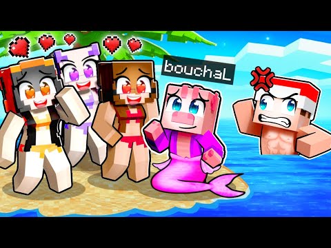 Balím HOLKY jako MIMINKO MOŘSKÉ PANNY v Minecraftu!