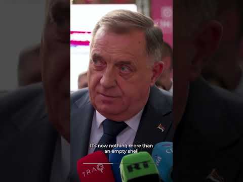 Bosnian Serb leader says Bosnia is ‘dead’ ahead of election