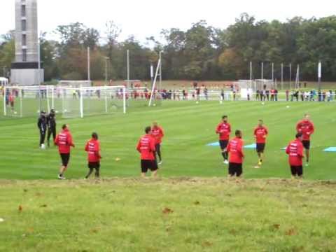 EINTRACHT FRANKFURT TRAINING 18.10.2011