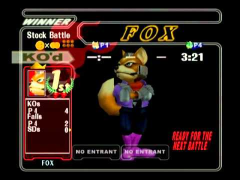 CrazyHand 2016 Winners Top16 - Rudolph(Fox) vs. K.F(Jigglypuff)