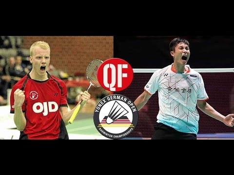 2017 Yonex German Open QF [MS] Emil HOLST vs CHOU Tien Chen