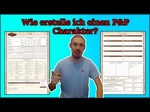 Pen & Paper Cthulhu: "Detaillierte Charaktererstellung eine Schritt-für-Schritt-Anleitung" [deutsch]
