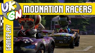 UKGN10 - ModNation Racers [PS3] 20 minutes of gameplay