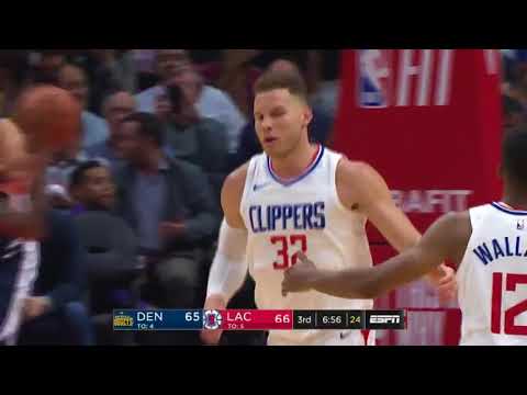 Blake Griffin  win over the nuggets 1/17/18
