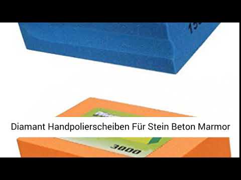 Diamant Handpolierscheiben Für Stein Beton Marmor 1500 + 3000Grit