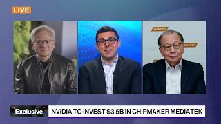 Nvidia CEO Huang on the $3.5 Billion Deal With MediaTek