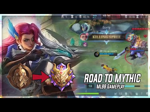ONE SHOT, ONE KILL!! INSANE LESLEY BUILD!! ROAD TO MYTHIC!! EP 5 [MLBB]