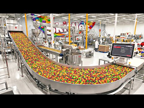How Skittles Are Made In Factory