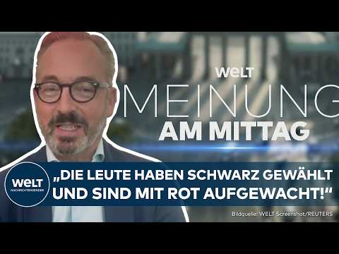 Video Thumbnail: JAN FLEISCHHAUER: Koalitionsdrama mit SPD lässt Union-Werte abrauschen! Merz hat ein Wähler-Problem