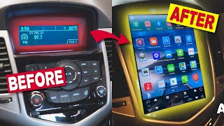 Step by Step How to install a Tesla Android Radio in Your Vehicle - Chevrolet Cruze Gen 1 2008-2015