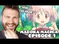 HAPPY MAGIC SCHOOLGIRLS Puella Magi MADOKA MAGICA Episode 1 New Anime Fan REACTION