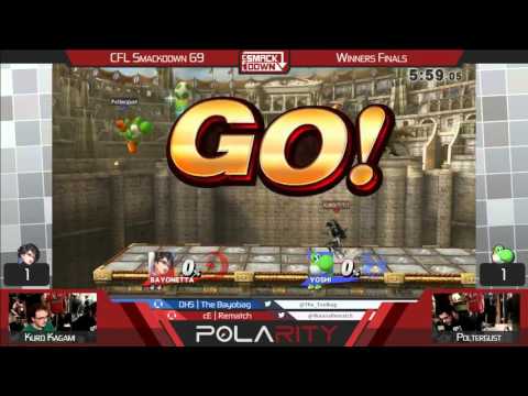CFLS69 - KuroKagami (Bayonetta) vs Poltergust (Yoshi) - WF